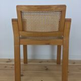 1960 armrest cannest chair