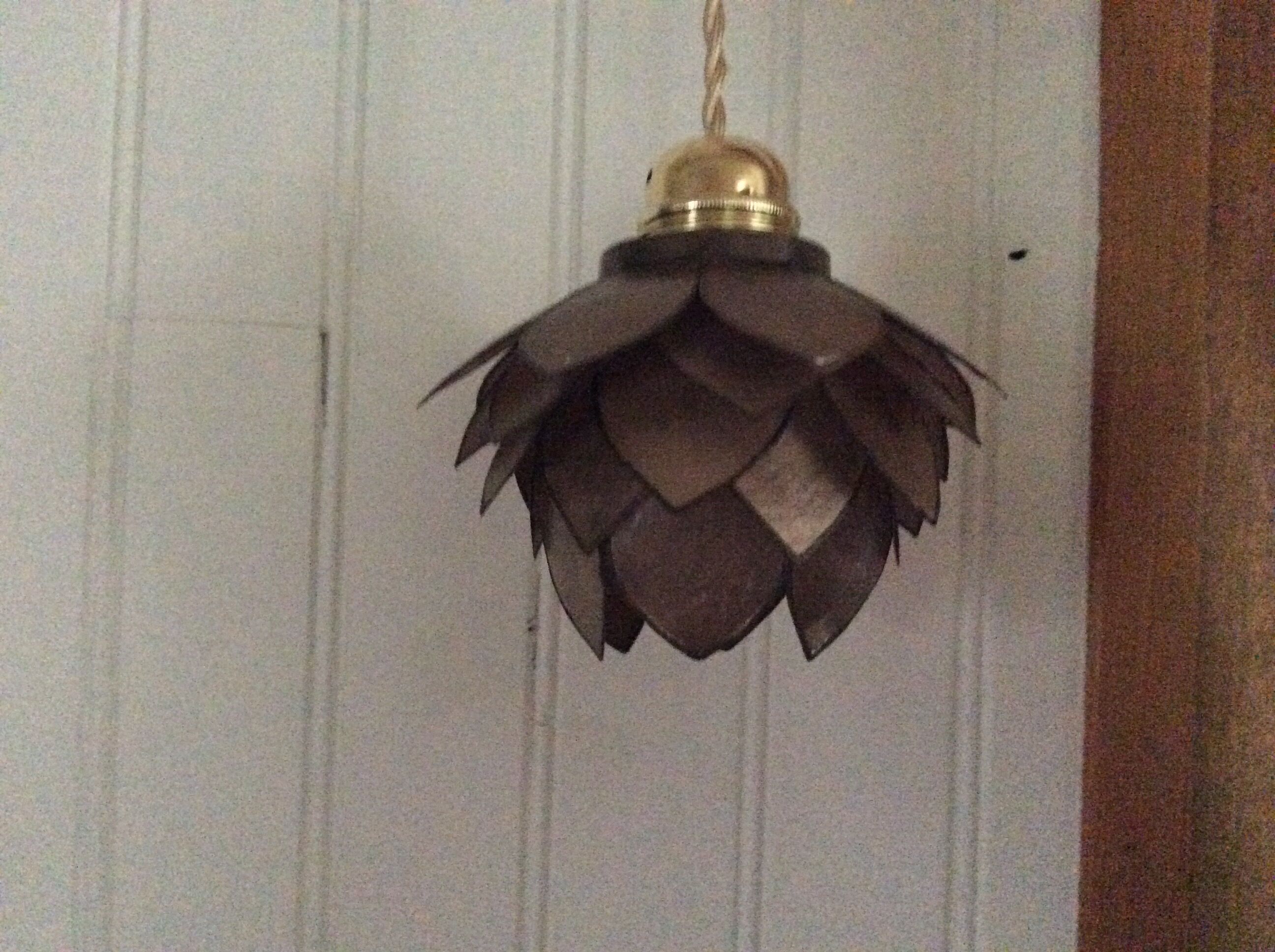 Mother-of-pearl suspension