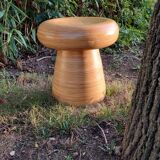 Vintage bamboo stool