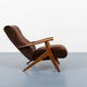Italian reclining lounge chair by Antonio Gorgon