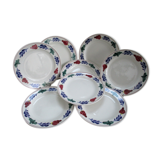 Set de 8 assiettes Boexenbont Boch