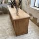 2m pine counter or central island with storage