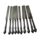 10 solid silver fruit knives at the end of 19th