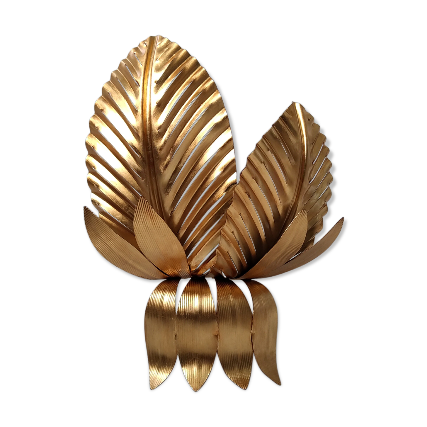 Palm leaves sconce