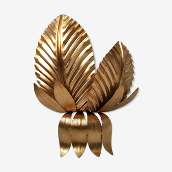 Palm leaves sconce