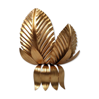 Palm leaves sconce