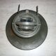 Pewter ship inkwell