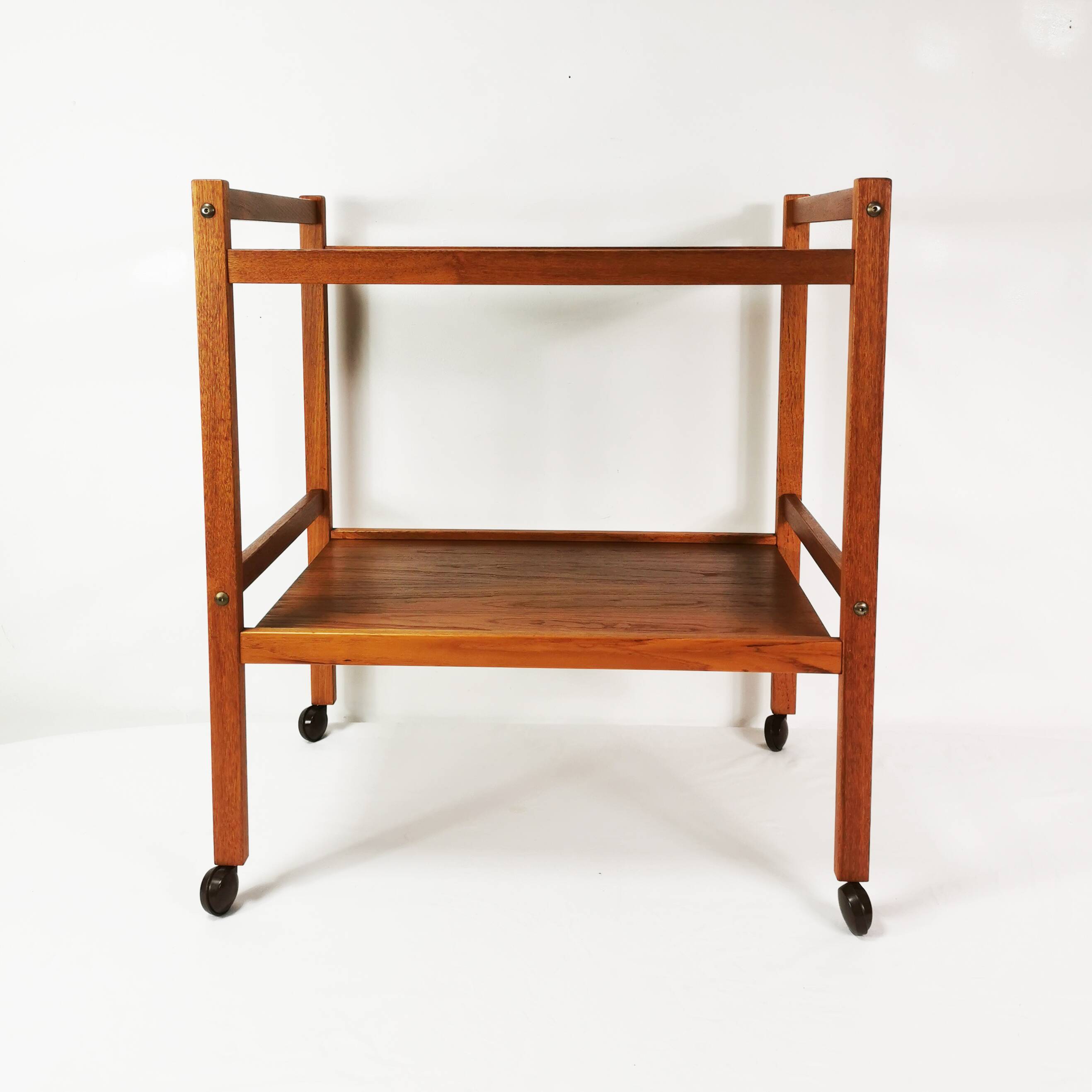 Mid century teak bar table, brdr.forbo, denmark, 1960s