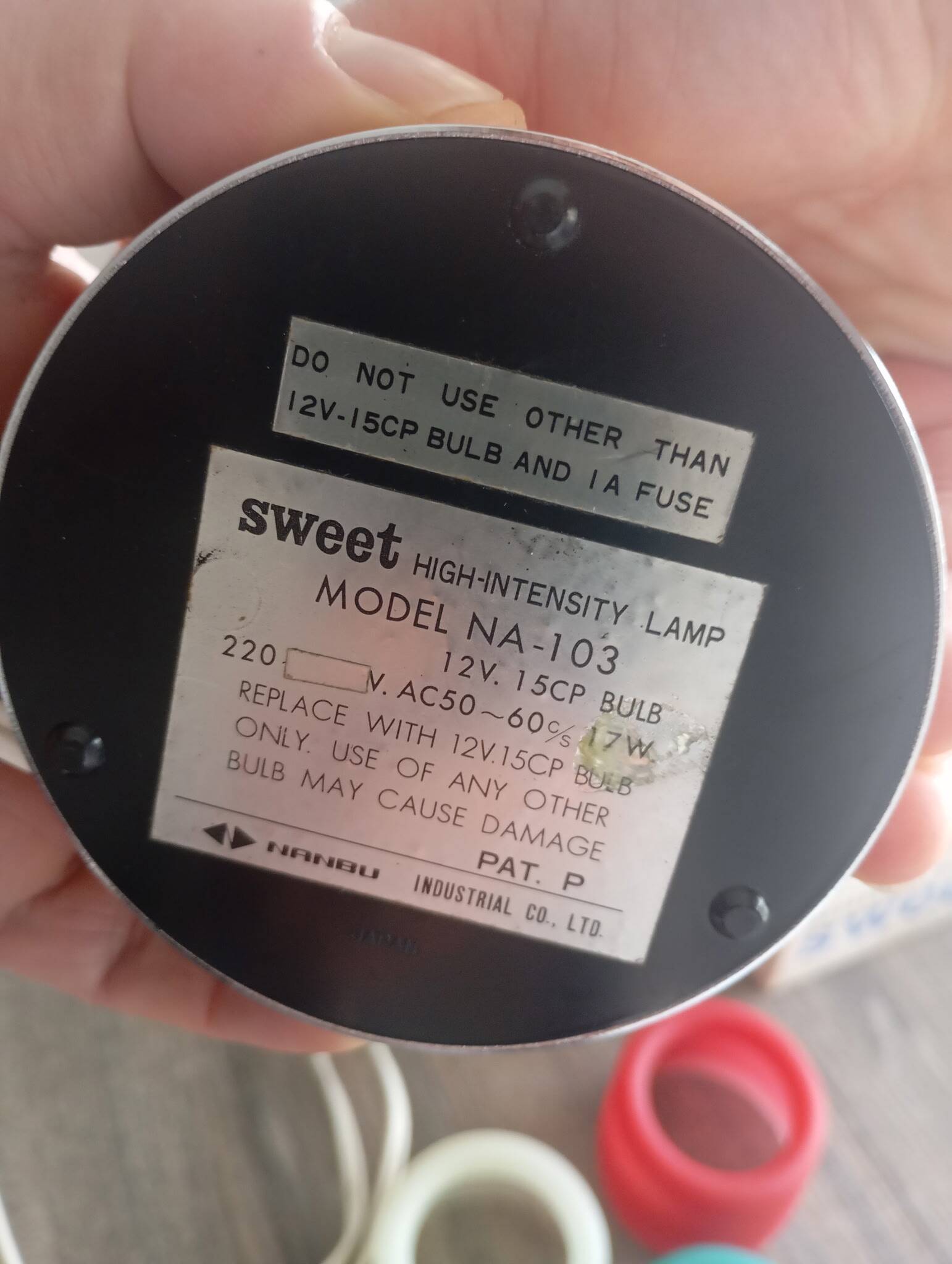 Lampe Nanbu, années 70
