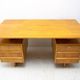 Writing desk, mid-century beechwood, 1970s, Czechoslovakia