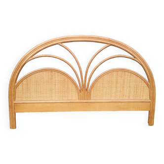 Rattan headboard