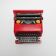 ETTORE SOTTSASS AND PERRY KING Typewriter Valentine Olivetti 1970 1980 came