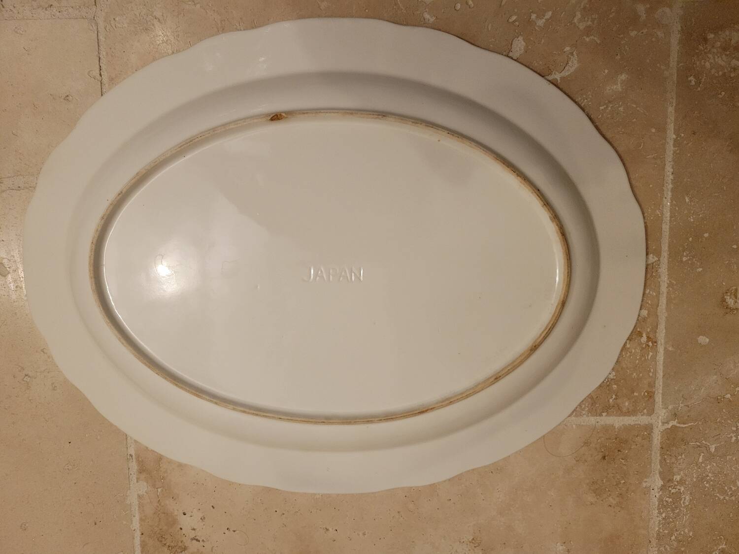 Large Japanese Bird Dish