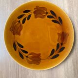 Set of 2 plates in earthenware of St Amand