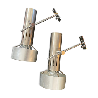 Pair of sconces by Alain Richard for Disderot. 1960