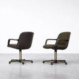 Vintage Mid-Century German Modern Office Chairs by Pollock for Comforto