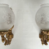 Pair of wall lights