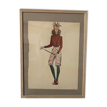 Fashion drawing G Mazoyer