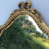 Mirror gilded with node 29 x 53 cm