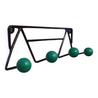 Vintage 60s wall coat rack