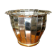 Vintage stainless steel pot cache