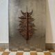 Brutalist bronze sculpture painting from the 70s