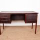 Bureau danois en palissandre et piètement en teck, Johannes Andersen 1960