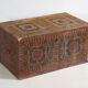 Large antique hand-painted trunk (c.1900) #50