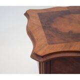 Table en noyer - fabriquée à la main, vers 1870.