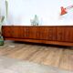 Enfilade basse scandinave palissandre