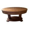Table basse ovale