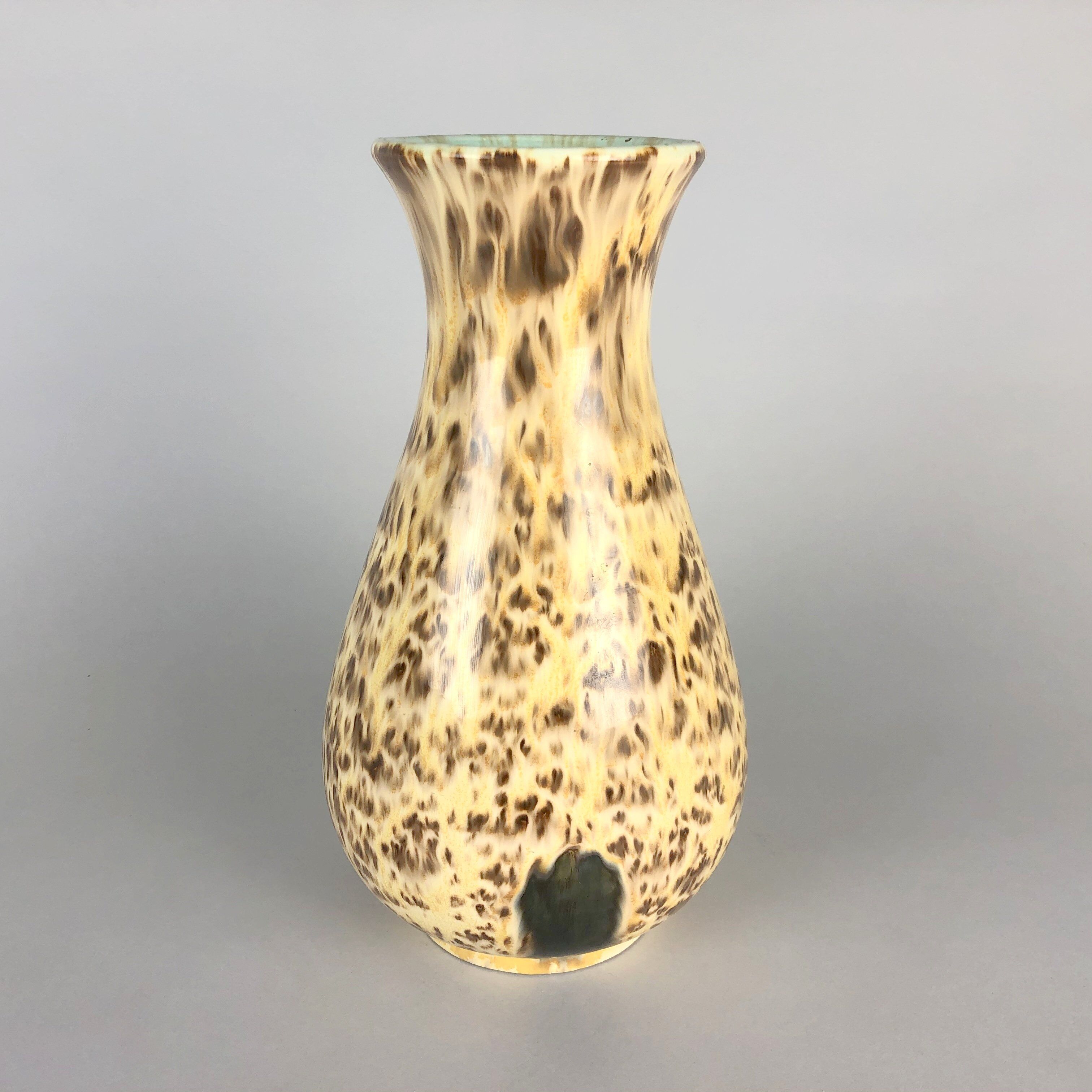 Vintage Ceramic Vase by Horni Briza, Czechoslovakia 1980's