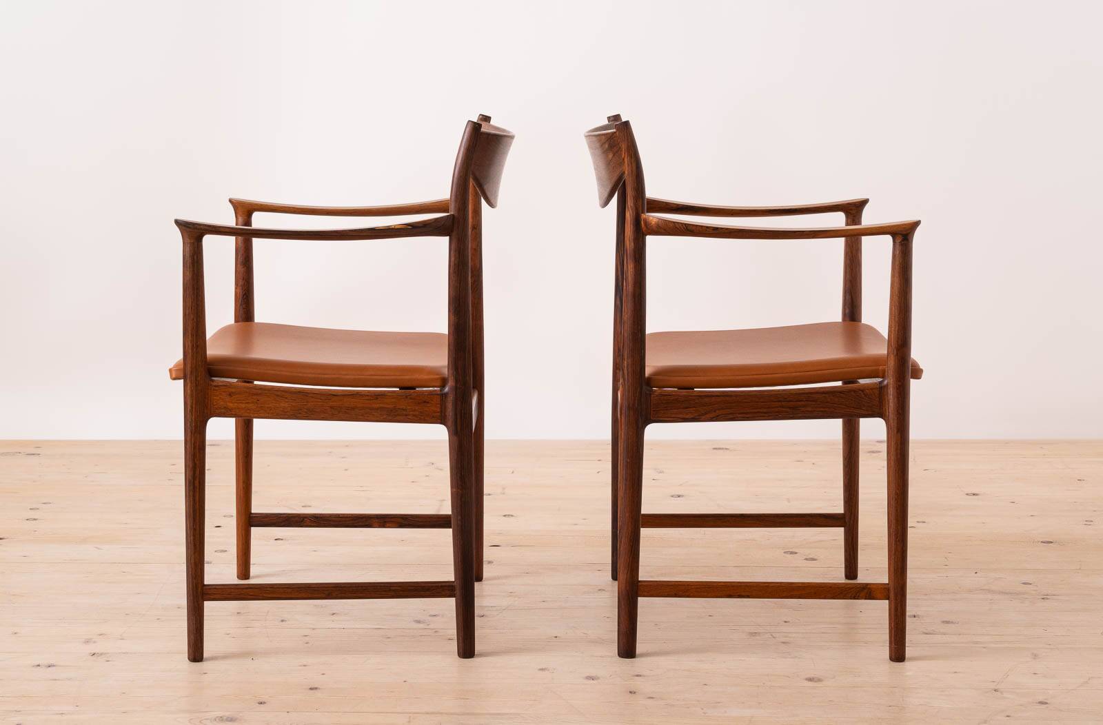 Torbjørn Afdal Darby Dining Set with Six Chairs & Extendable Table, 1960s