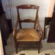 Straw armchair