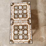 Vintage ceramic coffee table