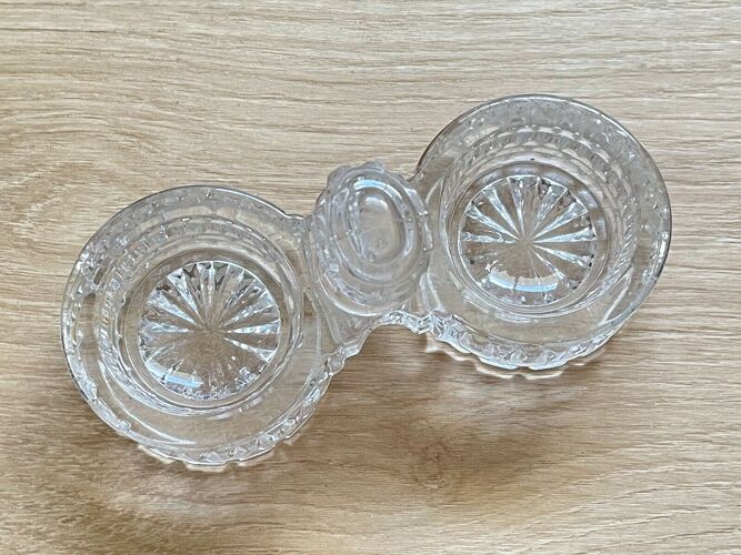 Saleron de table salière en cristal de baccarat