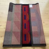 Psychedelic Memphis Style abstract Rug Carpet by Atrium Tefzet, Germany 1980s
