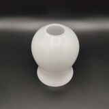 French vintage retro white glass replacement shade