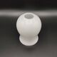French vintage retro white glass replacement shade