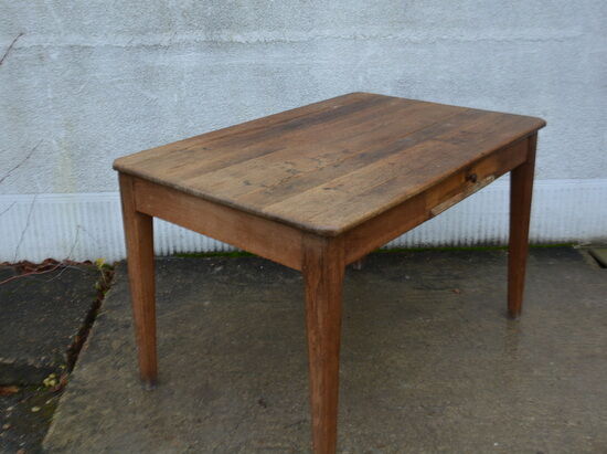 Solid oak table