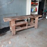 Old carpenter's workbench