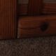 Paravent vintage en bois à 3 panneaux ajourés · Paravent pliant en pin (135 cm)