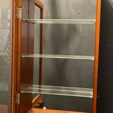 Pair of hanging display cases