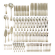 Christofle vendome cutlery set 115 pieces very good condition