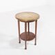 Mid-Century side table with brass top, 1960’s