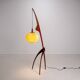 Floor lamp Praying Mantis by Rispal, France, 1950s