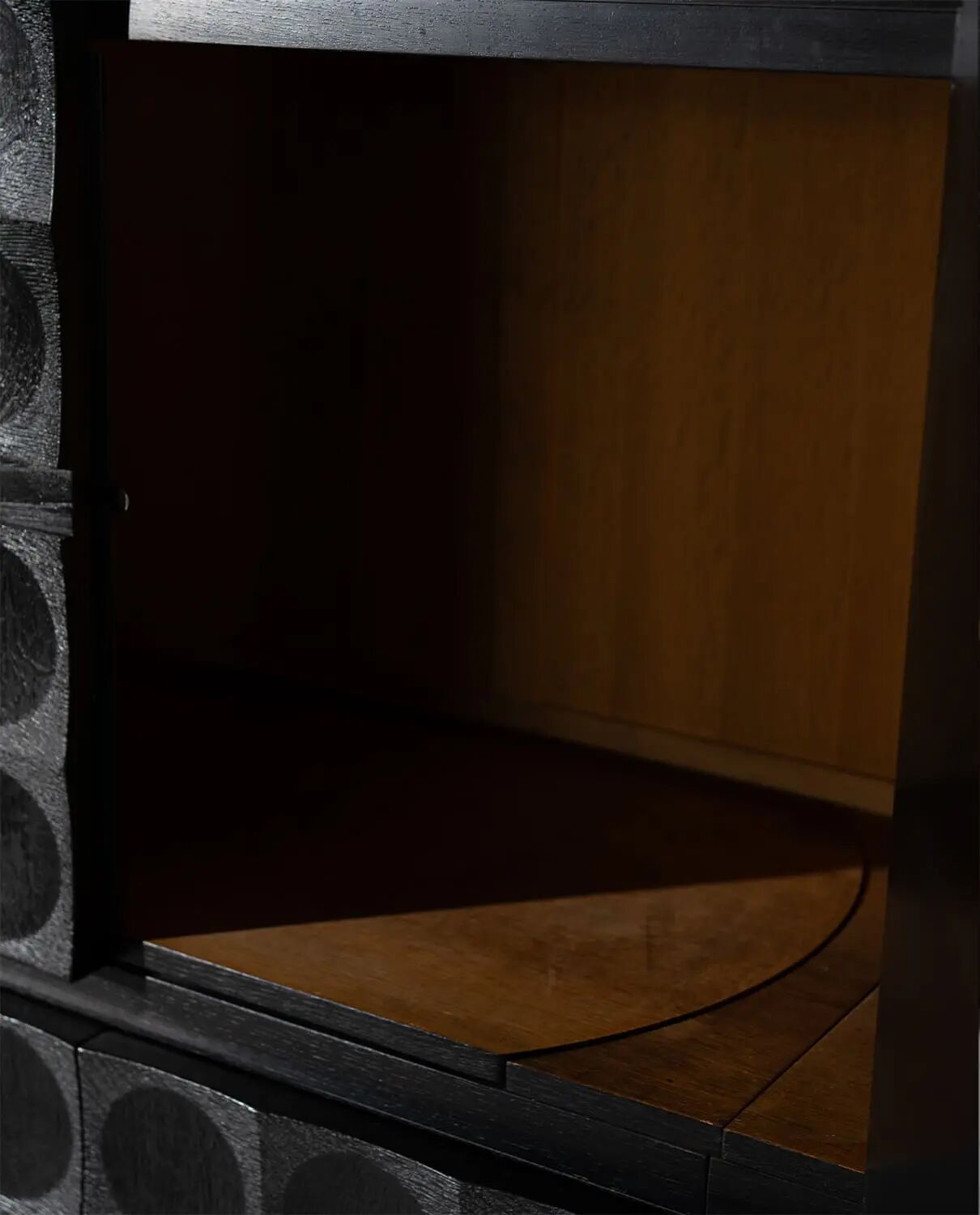 Brutalist Cabinet by J. Batenburg, Belgium 1970s