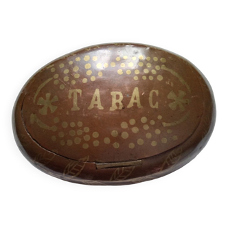 Antique copper snuffbox