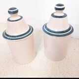Longchamp stoneware pots set