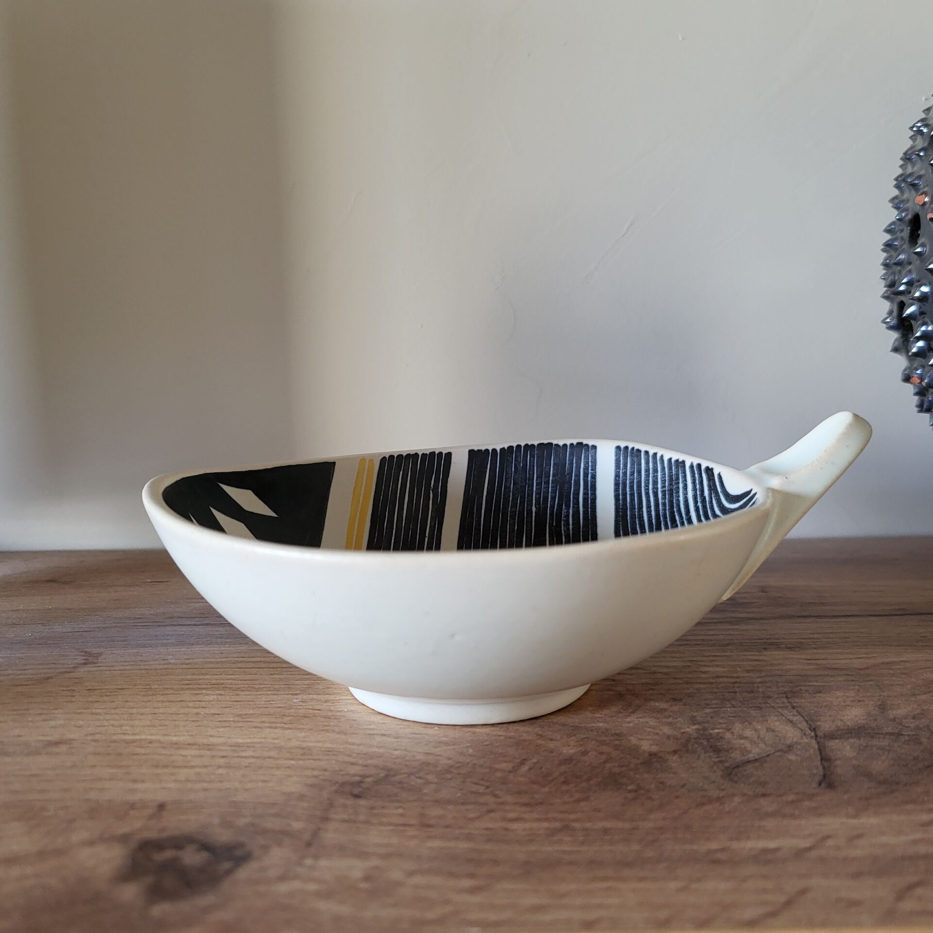 Ceramic Bowl/ Ashtray Dlg Capron Vallauris/ Made In Finland